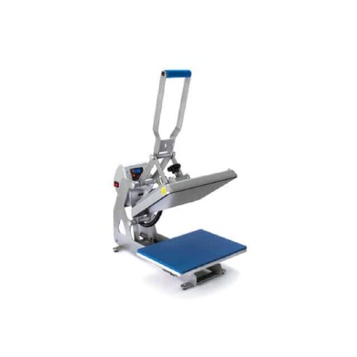 Stahls digital heat transfer press with plate 28cm by 38cm with patented automatic opening and closing mechanism